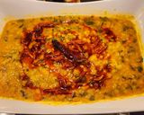 A picture of step 4 of Methi Dal with Special Lasooni Tadka.