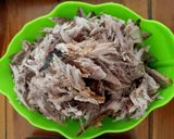 Foto langkah ke 1 dari resep Oseng ikan asap cakalang.