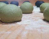 Foto del passaggio 3 della ricetta Burger buns agli spinaci