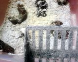 A picture of step 14 of Kitty Litter Cake ~ halloween.