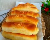 Foto langkah ke 7 dari resep Roti Keset Isian Keju Susu #Lembut #.