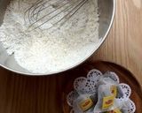 A picture of step 1 of Pancake Mix Black Tea Scones.
