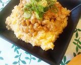 A picture of step 3 of Raw Egg on Rice with Natto.