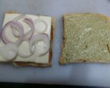 A picture of step 4 of Cucumber Sandwich.
