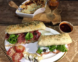 Foto del paso 25 de la receta: Ciabatta con dip de alcachofa y espinaca 🥖🥬