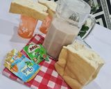 A picture of step 2 of Bread &Tea for kids.