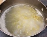 A picture of step 2 of Ham and Noodle Bake.