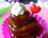 A picture of step 13 of 3-Layer Heart Shaped cake.