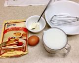 Hình bước làm 1 của món Pancake recipe