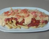 Foto del paso 4 de la receta: Patatas fritas con salsa mexicana y cheddar