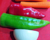 Foto del paso 3 de la receta: Sopa de gambas frescas con verduras a los tres caldos