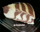 Foto langkah ke 8 dari resep Bolu Santan Marmer.