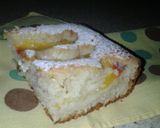 A picture of step 5 of Peach Cobbler.