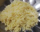 A picture of step 1 of Maggi pakoras.