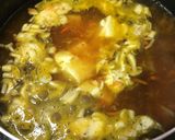 A picture of step 2 of Quick Hot and Sour Soup.