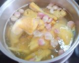 Hình bước làm 1 của món Canh nấm lộc nhung 🍄