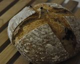 A picture of step 10 of Pain de Campagne With Walnuts and Cranberries: 5 minutes in a Bread Maker.