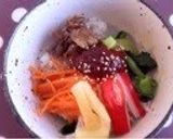A picture of step 10 of Colorful Kimbap: Korean Nori Seaweed Rolls.