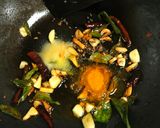 A picture of step 3 of Drumstick Leaves Dal.