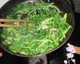 Hình bước làm 2 của món Rau cải ngọt xào