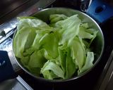 A picture of step 5 of Soup with Lots of Lettuce.