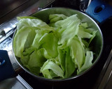 A picture of step 5 of Soup with Lots of Lettuce.