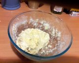 A picture of step 2 of Zopf - Swiss Sunday bread.