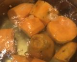 Foto del paso 1 de la receta: Boniatos al horno con tahini, granada y zatar