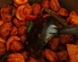 A picture of step 2 of Soybean Pulao.