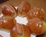 A picture of step 3 of Mum's Hot Dogs.