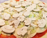 Foto del paso 5 de la receta: Pizza de Champiñones y Paleta Ibérica
