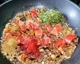 A picture of step 3 of Aloo Gobhi Matar/ Potato Cauliflower Green Peas Dry Curry.