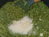 Risotto muy verde