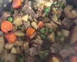 A picture of step 4 of Beef and Vegetable hotpot.