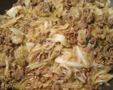 A picture of step 6 of Simple ground beef and cabbage.