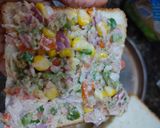 मेयोनीज सैंडविच(mayonise sandwich recipe in hindi) रेसिपी चरण 3 फोटो