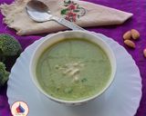A picture of step 6 of Broccoli Almond Soup.