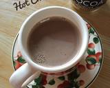Hot chocolate langkah memasak 3 foto