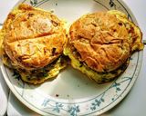 A picture of step 10 of Egg Vada Pav.