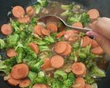 Foto langkah ke 13 dari resep Tumis Sosis Brokoli.