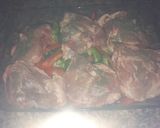 Foto del paso 5 de la receta Contramuslos en cama de pimientos