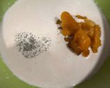 A picture of step 2 of Ragi manni / Ragi custard.