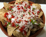 Foto del paso 3 de la receta: Nachos con carne de ternera mexicanos