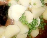 A picture of step 4 of Aloo matar gosht😋آلو مٹر گوشت😋.