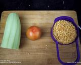 A picture of step 1 of Chatpata_Triloki_daal_tadka.