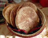 A picture of step 5 of Matlou3 (Algerian Semolina Bread).