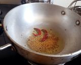 A picture of step 4 of Punjabi pakora kadhi.