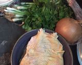 Hình bước làm 3 của món Phở gà rán