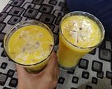 A picture of step 1 of Homemade Mango Shake.