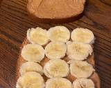 Grilled peanut butter & banana sandwich